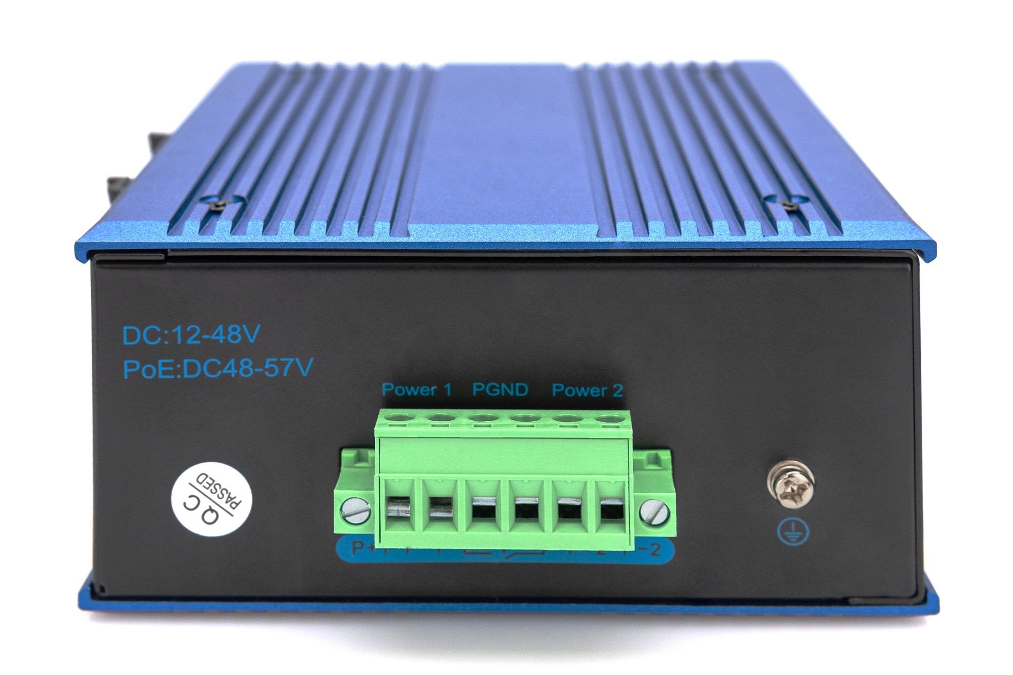 Digitus Switch Ind. 8-Port 10 100 Unmanaged Azul