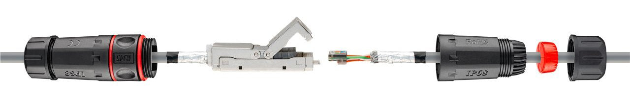 EAN 4040849444173 - Goobay 44417 conector IDC Negro, Rojo imagen 1