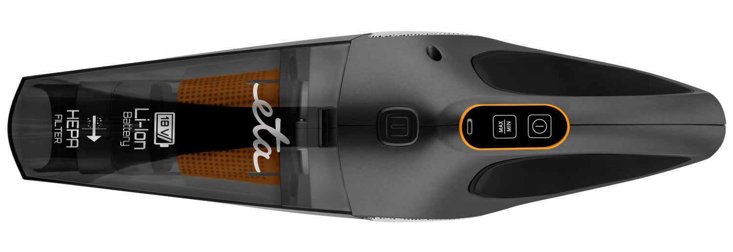 Eta Eta242590000 Aspiradora De Mano Rotativa, Autonomía 30 Min, Gris Blanco