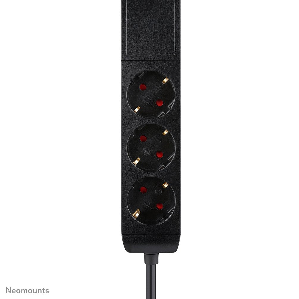 EAN 8717371448516 - Neomounts DS22-840BL6 base múltiple 1,4 m 3 salidas AC Interior Negro imagen 9