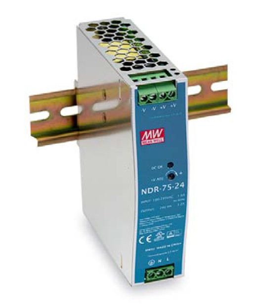 Levelone Ind. Netzteil Pow-2432 24vdc 75w Din-Schiene Si
