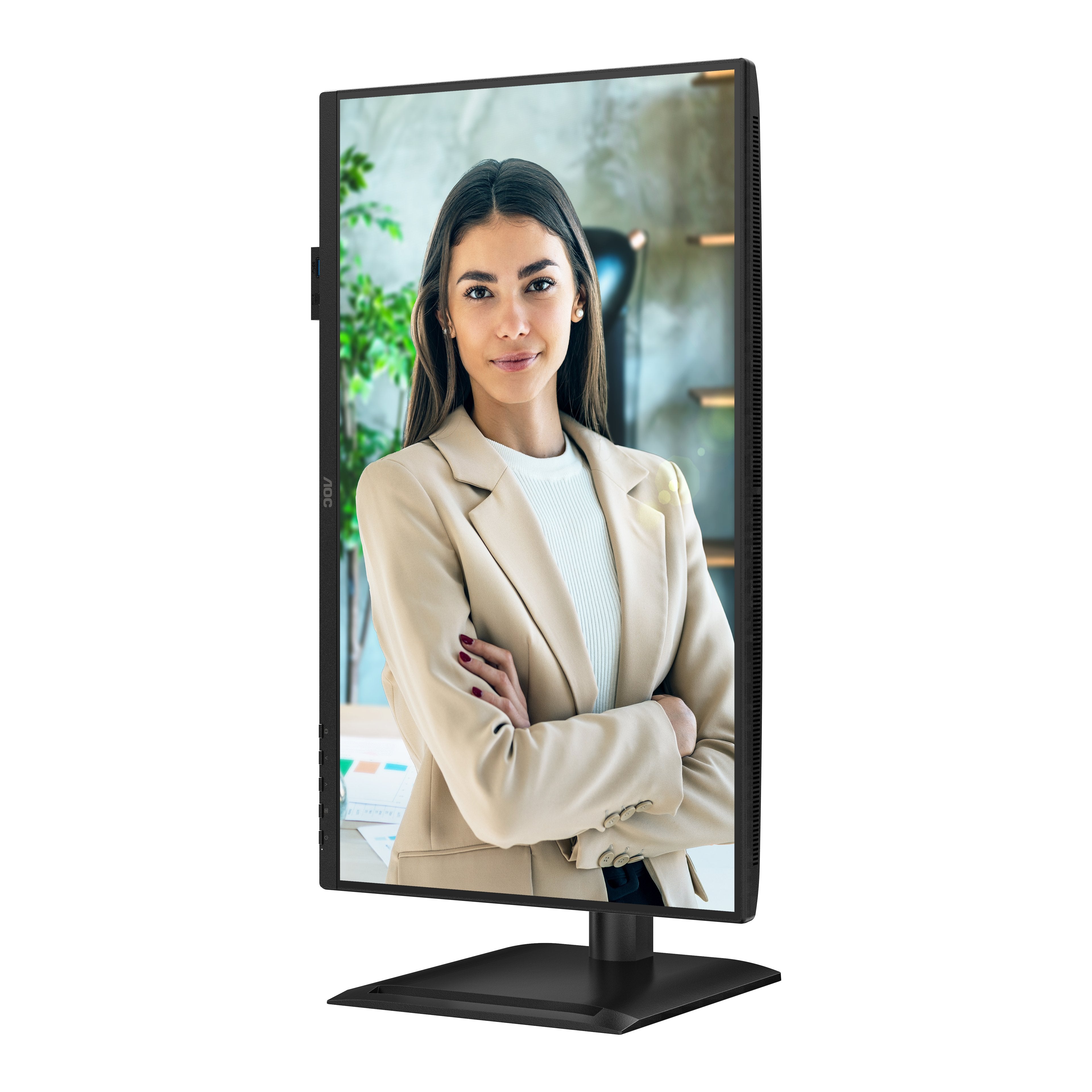 EAN 4038986142878 - AOC 24P4U pantalla para PC 60,5 cm (23.8") 1920 x 1080 Pixeles Full HD Negro imagen 12