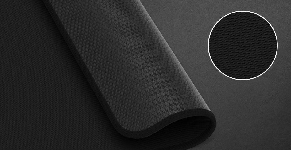 Alfombrilla Natec Colors Series Obsidian Negra 800x400mm