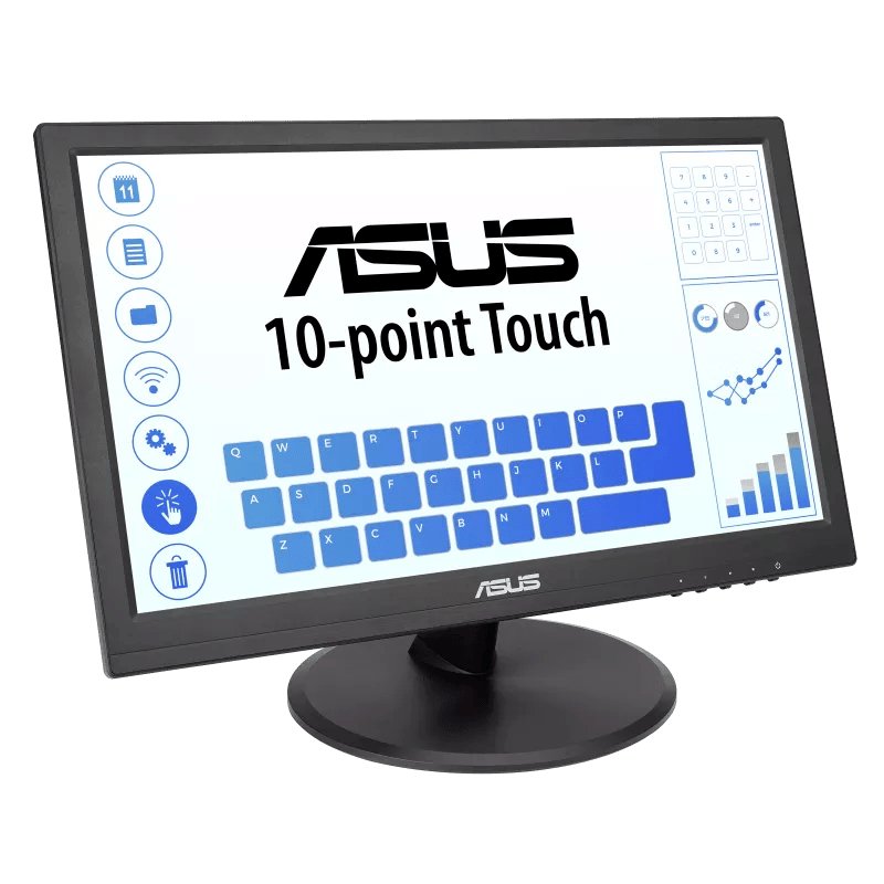 Monitor Profesional Táctil Asus Vt168hr 15.6' Wxga Negro