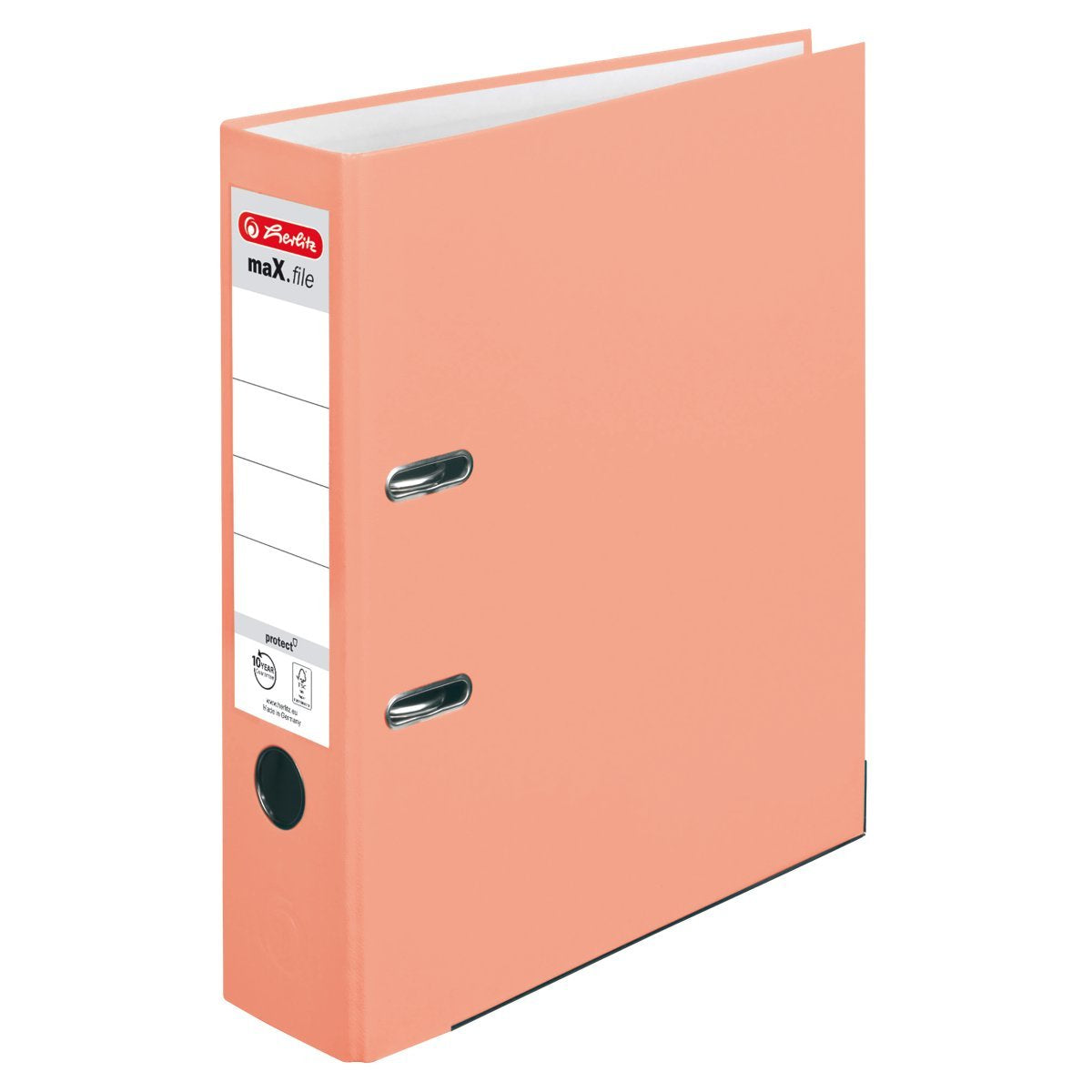 EAN 4008110589183 - Herlitz maX.file carpeta de cartón A4 Naranja imagen 1