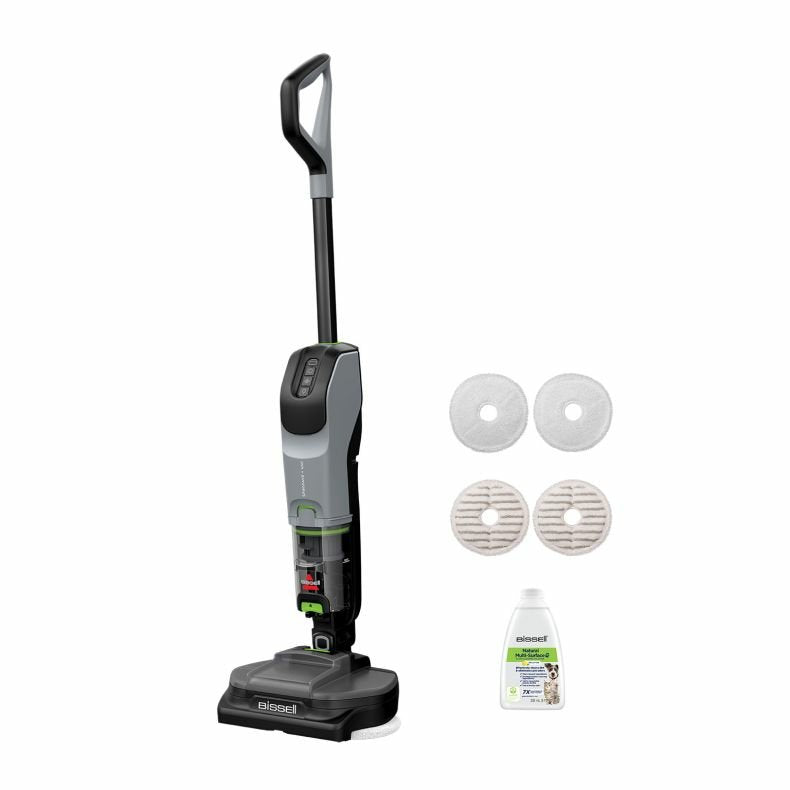 EAN 11120275124 - Bissell SpinWave + Vac Pet Pro Aspiradora escoba Batería Seca y húmeda Ciclónico Bolsa para el polvo 0,4 L imagen 1