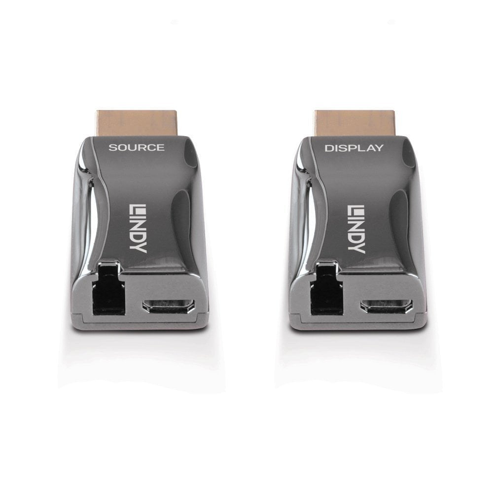 Lindy 300m Hdmi 4k60 Fiber Optic Dongle Extender