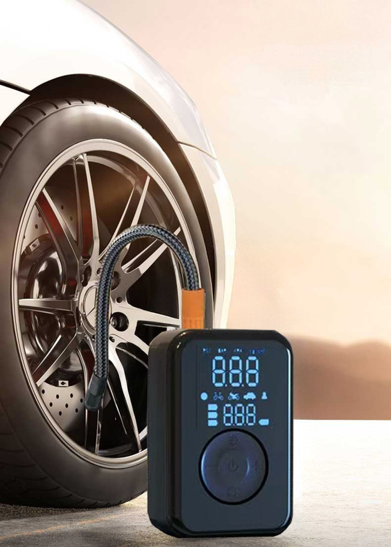 Patona Bomba Eléctrica Para Neumáticos 10,3 Bar / 150 Psi Powerbank Y Lámpara Led Negro