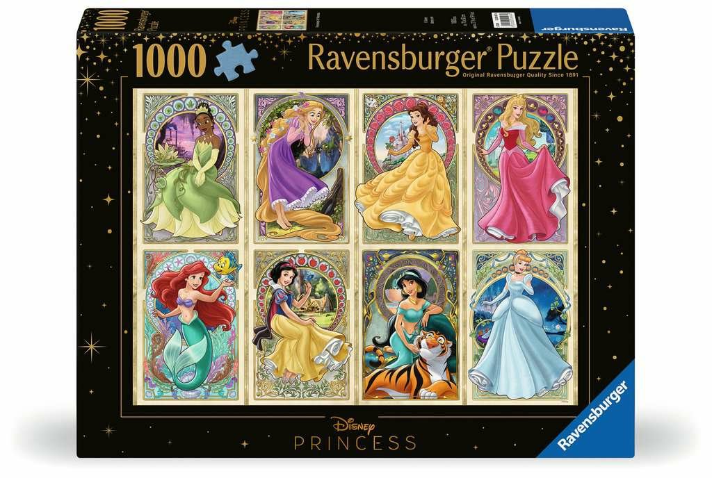 Puzzle Ravensburger Disney Princess Nouveau Art Prinzessinnen 12000497