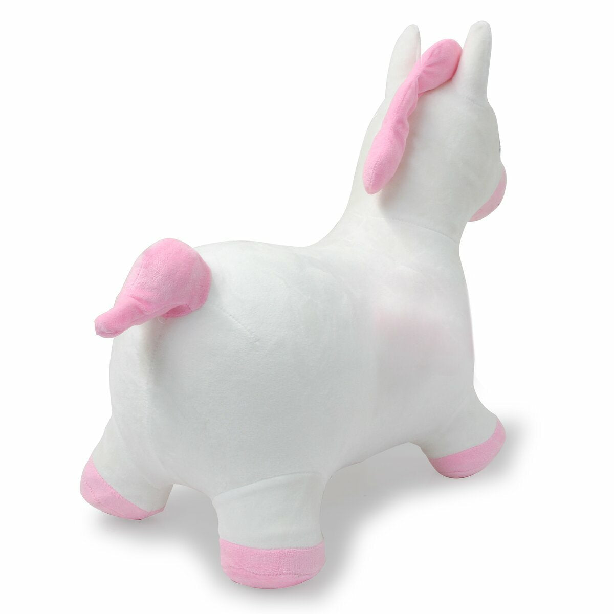 Jamara Animal Hinchable Unicornio Con Funda De Peluche Y Bomba