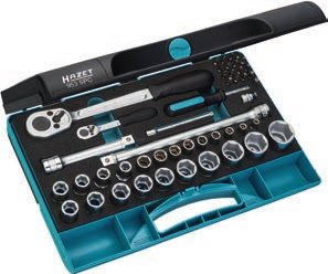 Set De Conectores Y Conector Hazet 882-1 Juego De Enchufes