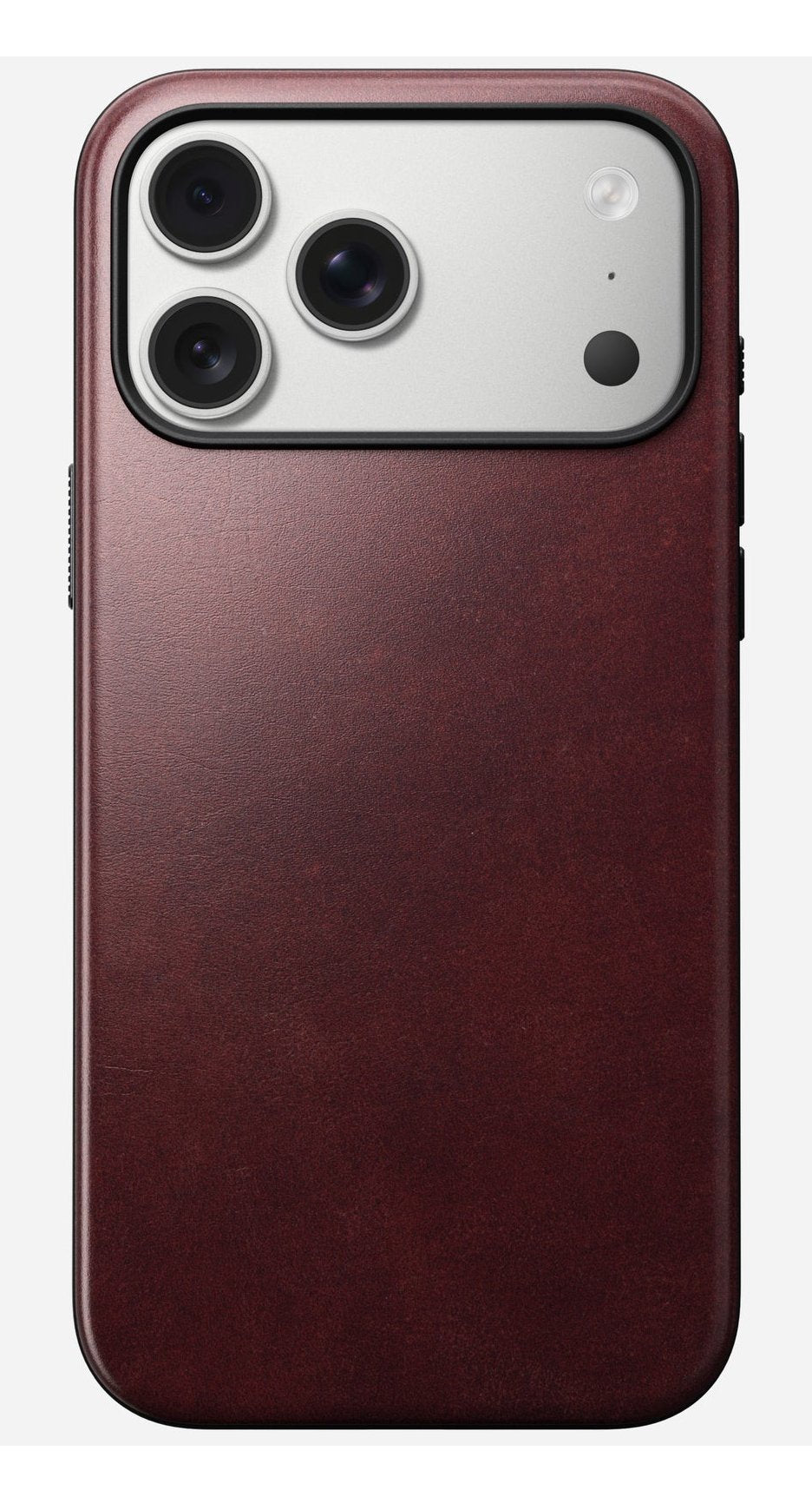 Nomad Modern Leather Case Iphone 17 Pro Max Burgundy Horween