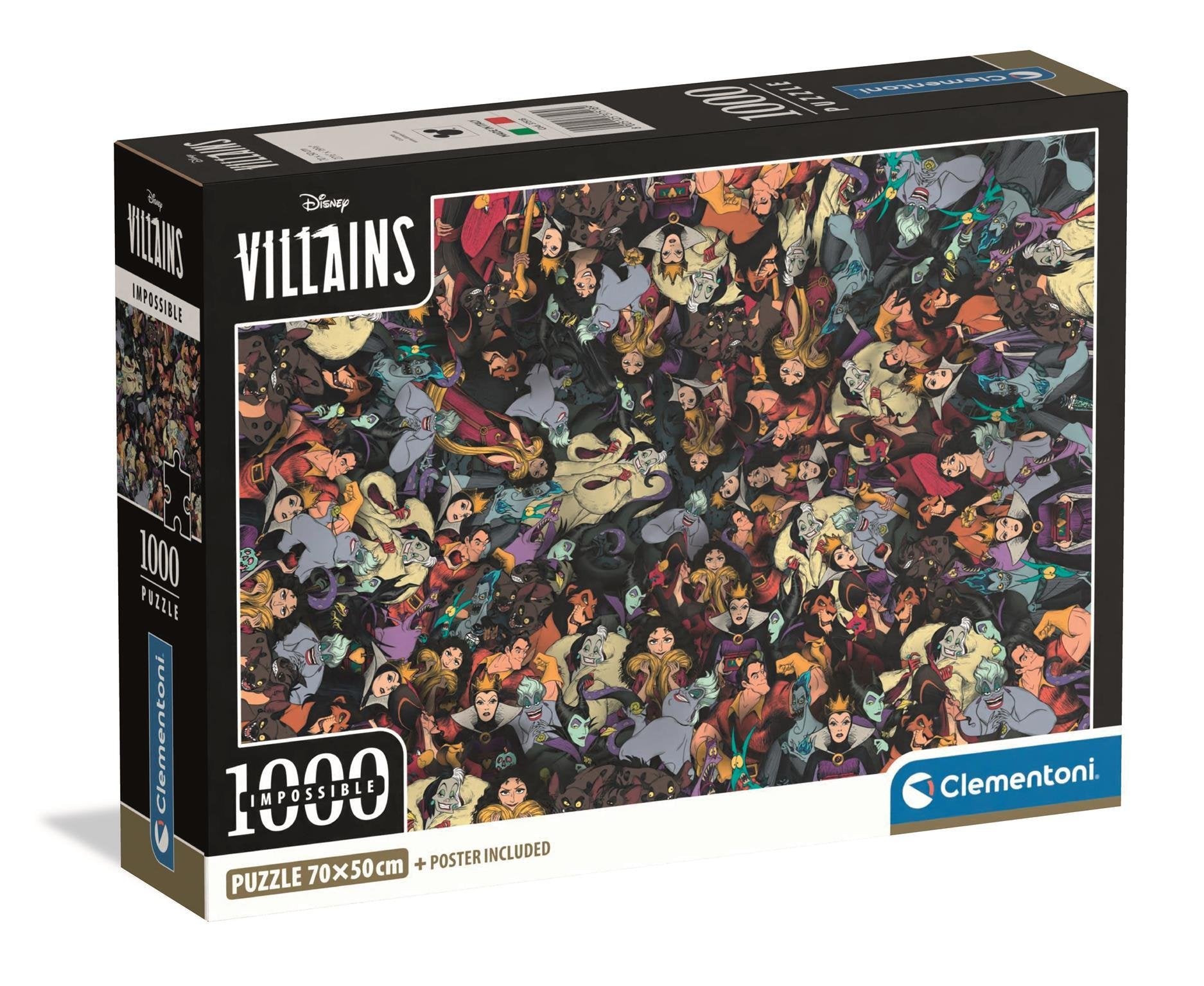 Puzzle Imposible Villans Disney 1000pzs