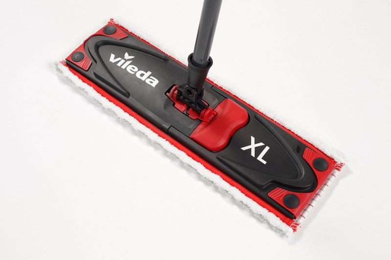 EAN 4023103212213 - Vileda Ultramat Turbo XL fregona Seca y húmeda Microfibra Negro, Rojo imagen 4