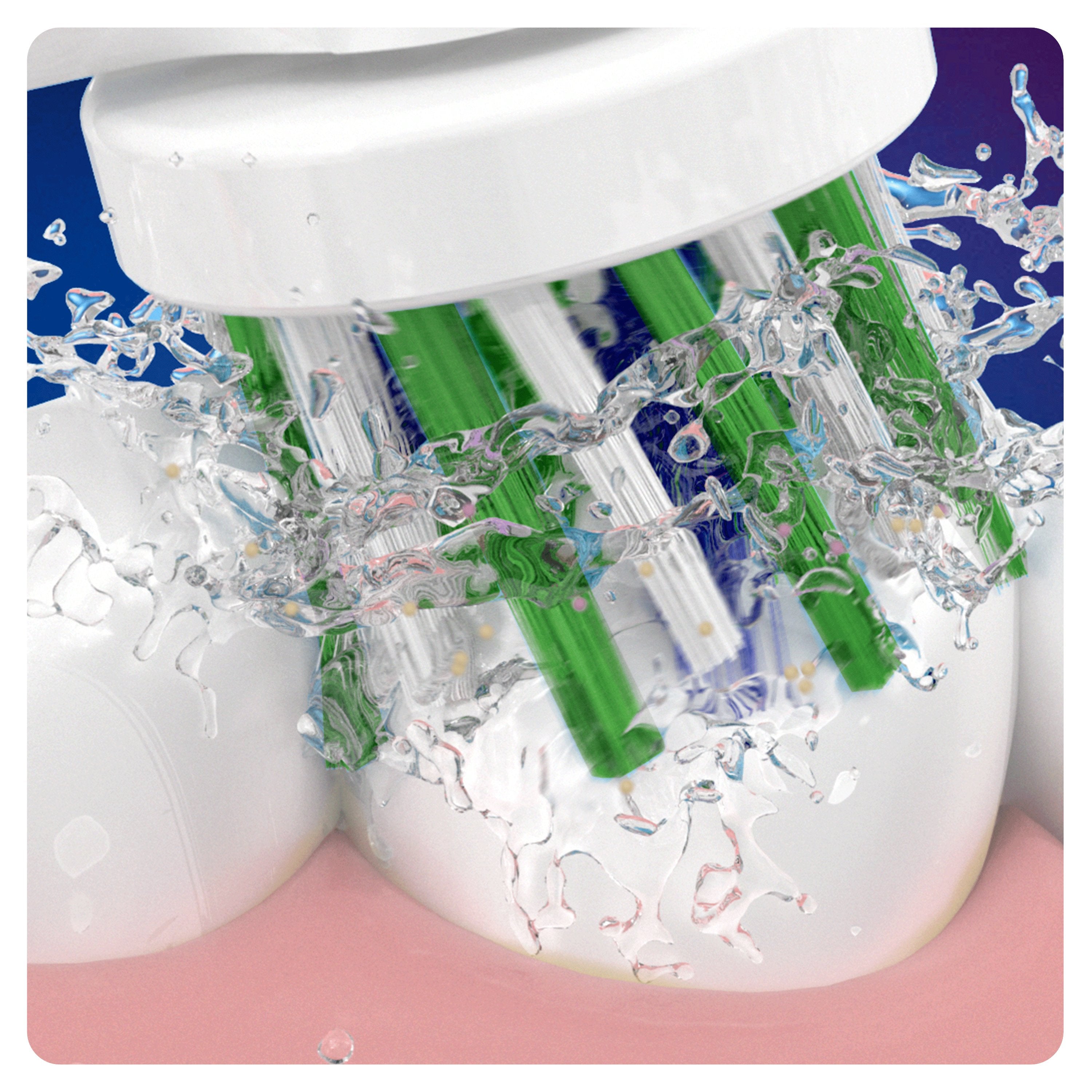 EAN 4210201321477 - Oral-B CrossAction 80339345 cepillo de cabello 6 pieza(s) Azul, Verde, Blanco imagen 6