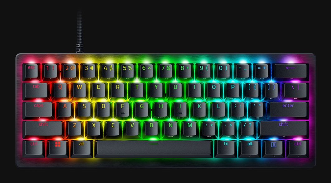 EAN 8887910073537 - Razer Huntsman V3 Pro Mini teclado Juego USB QWERTZ Alemán Negro imagen 1