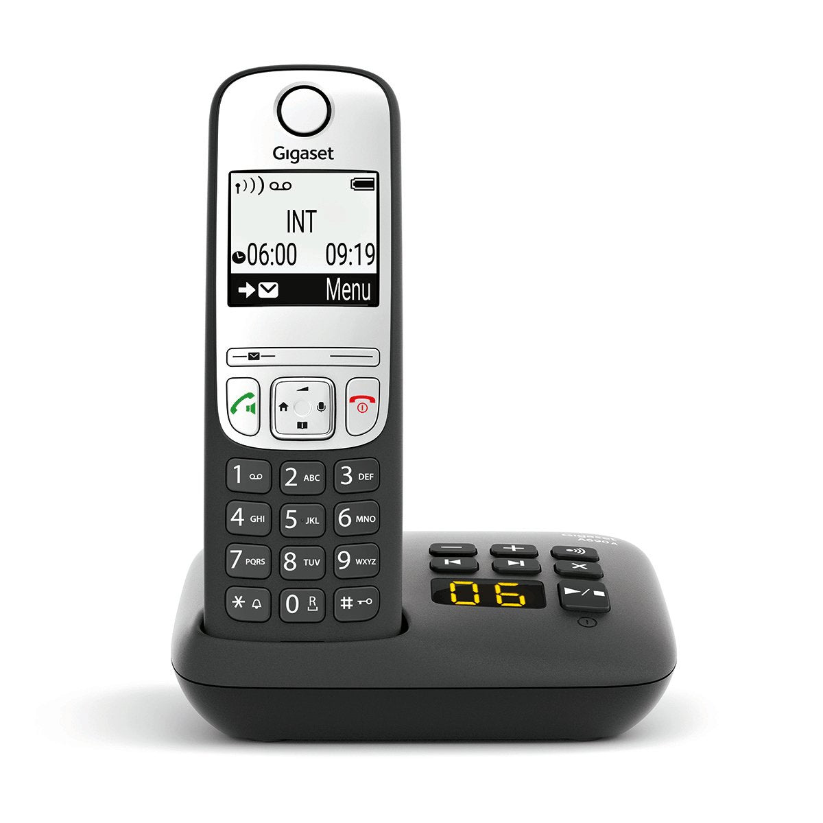 EAN 4250366855356 - Gigaset A690A Teléfono DECT/analógico Negro imagen 1