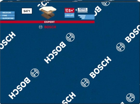 Bosch Professional Expert S471 Esponja De Lijado Estándar, Superfino Verde, 97 X 69 X 26 Mm 2608901179