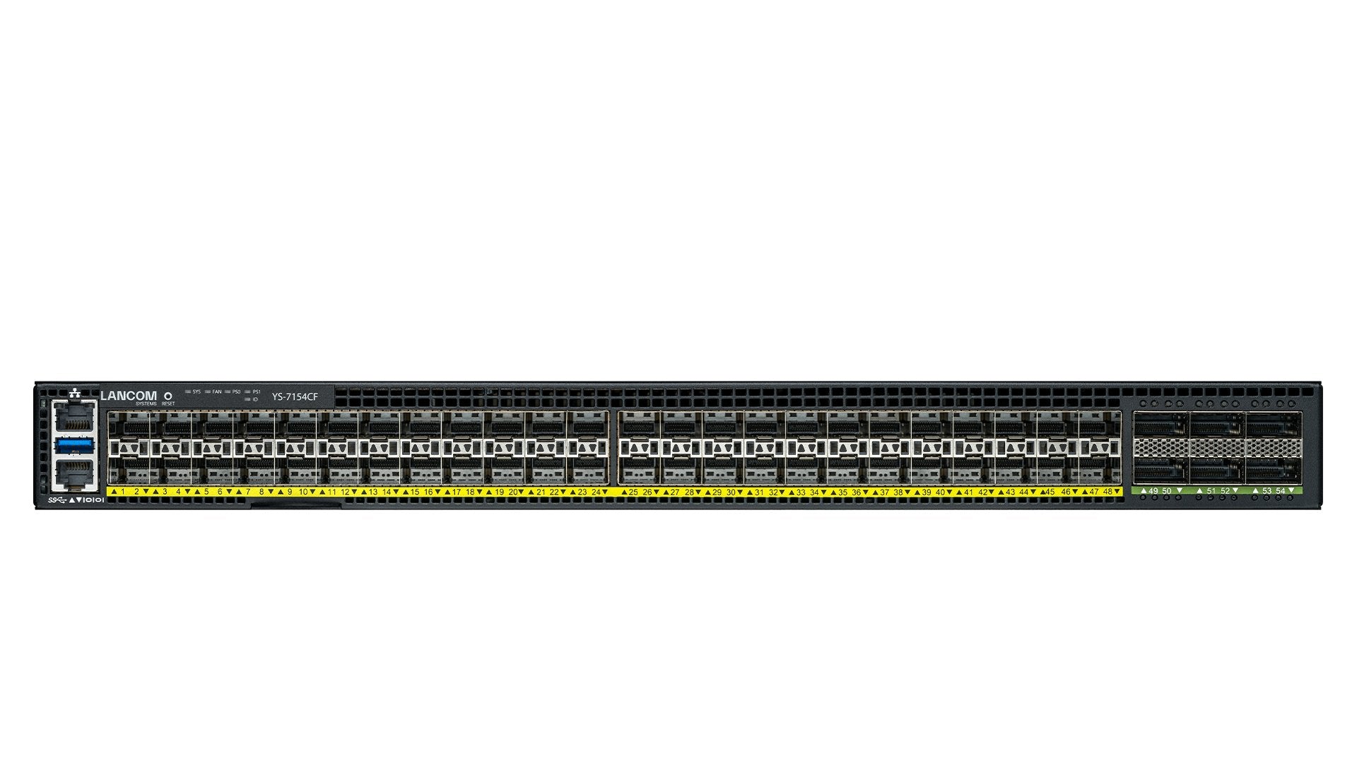EAN 4044144619076 - LANCOM YS-7154CF-F2B Gestionado L2/L3 1U Negro imagen 1