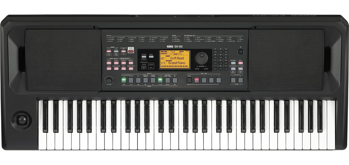 Korg Ek-50 Sintetizador Digital 61 Negro