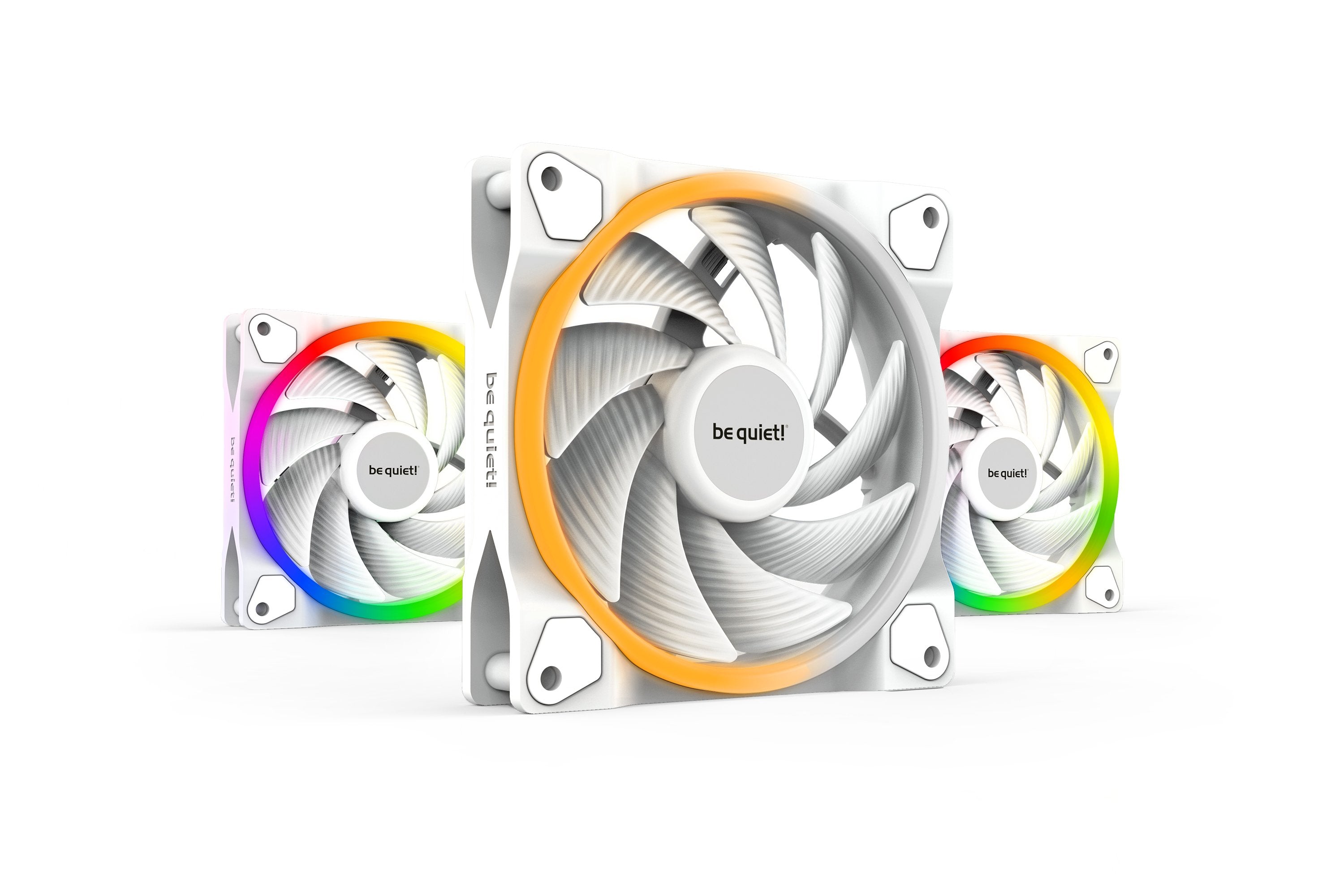 Be Quiet! Light Wings Blanco 120mm Pwm High Speed Triple-Pack