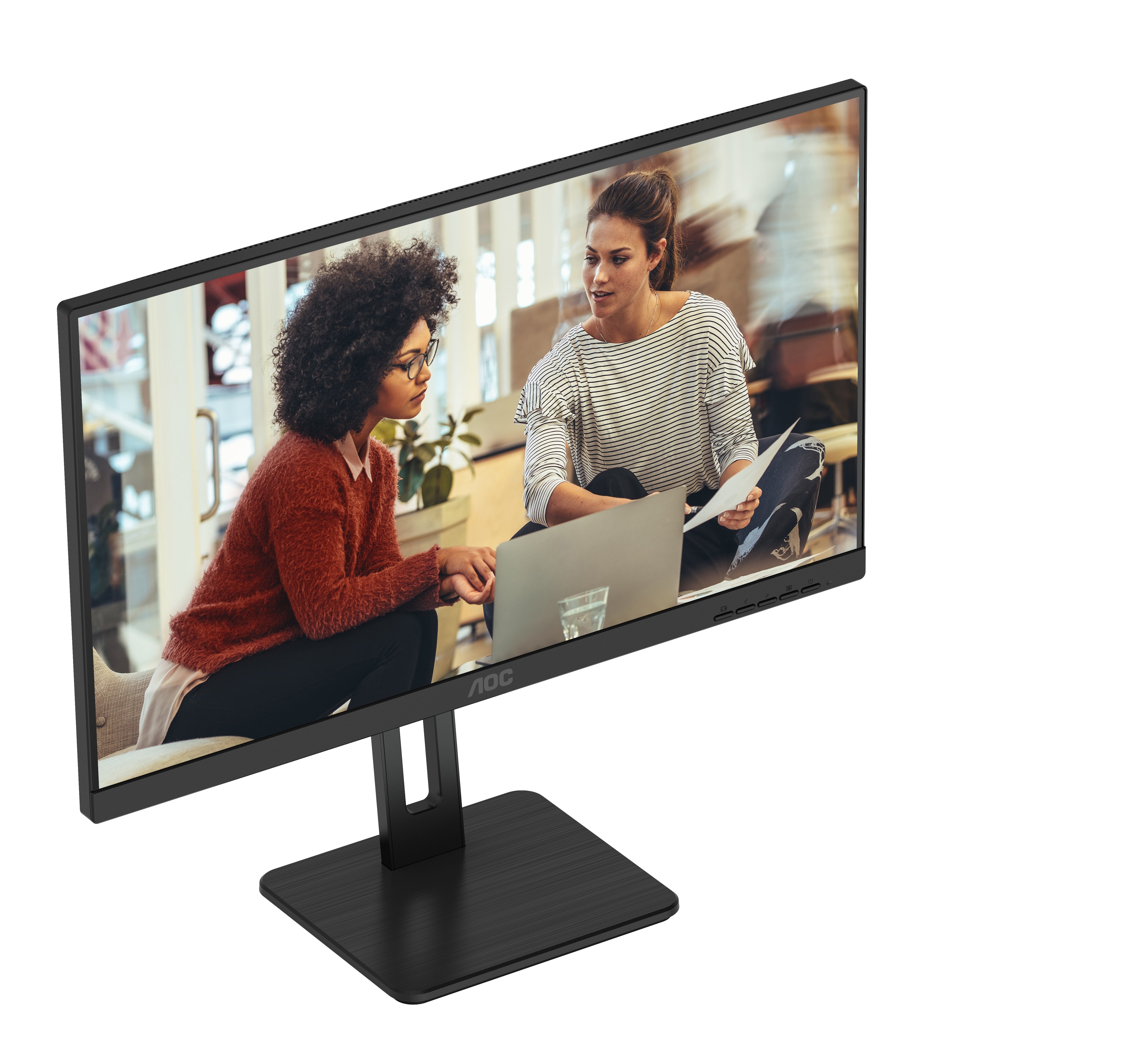 Monitor Aoc 27" U27e3uf 16:09 2xhdmi+Dp+Usb 4k Lift Negro