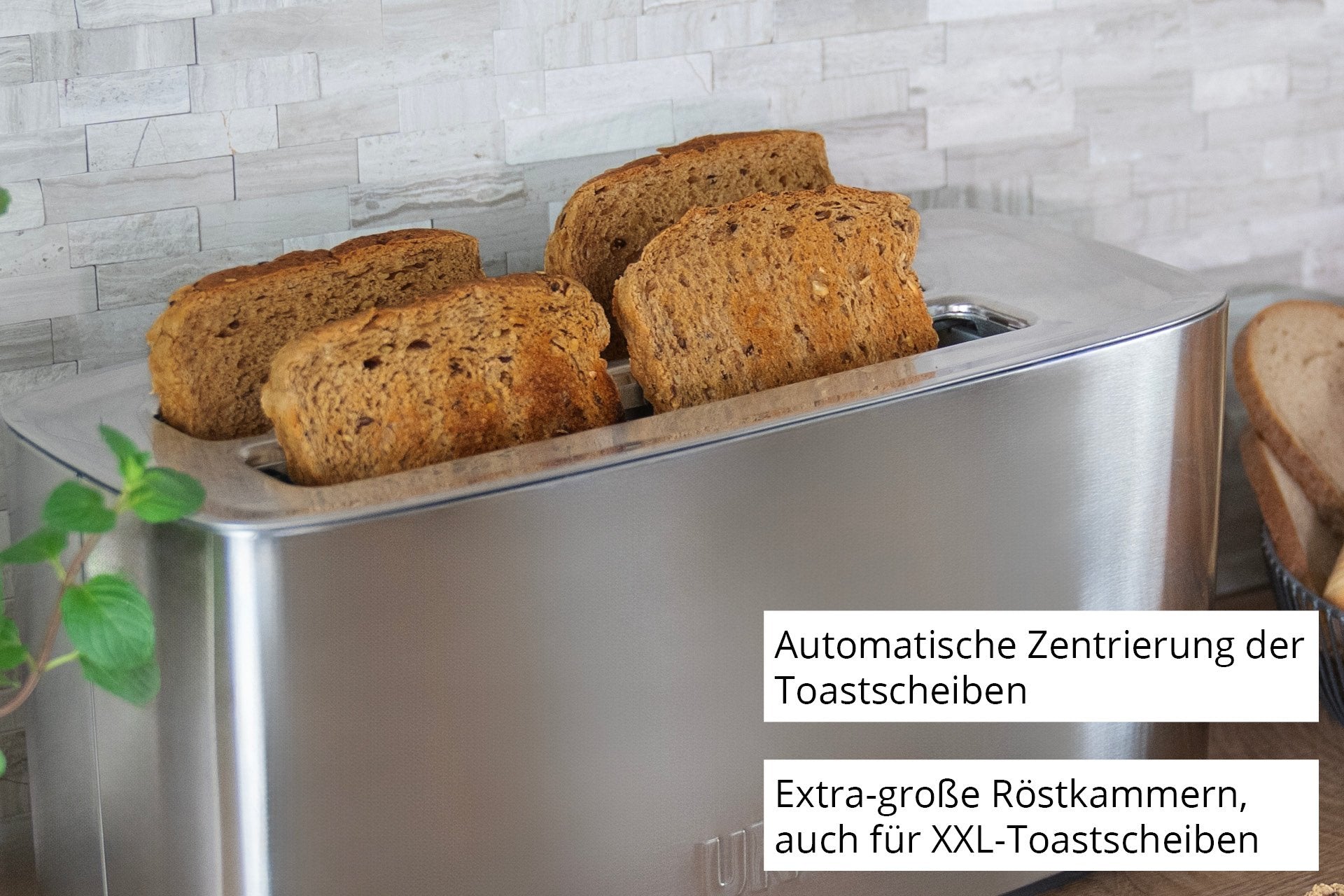 EAN 4011689382666 - Unold Toaster Tom 38266 7 4 rebanada(s) 1200 W Acero inoxidable imagen 6