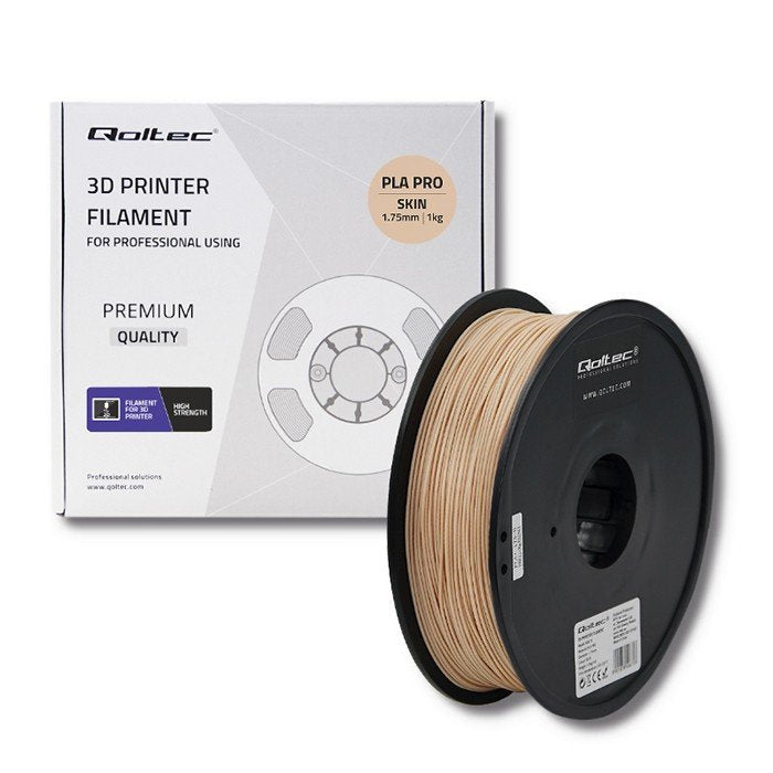 Qoltec Filamento 3d Pla Pro 1.75mm 1kg Skin