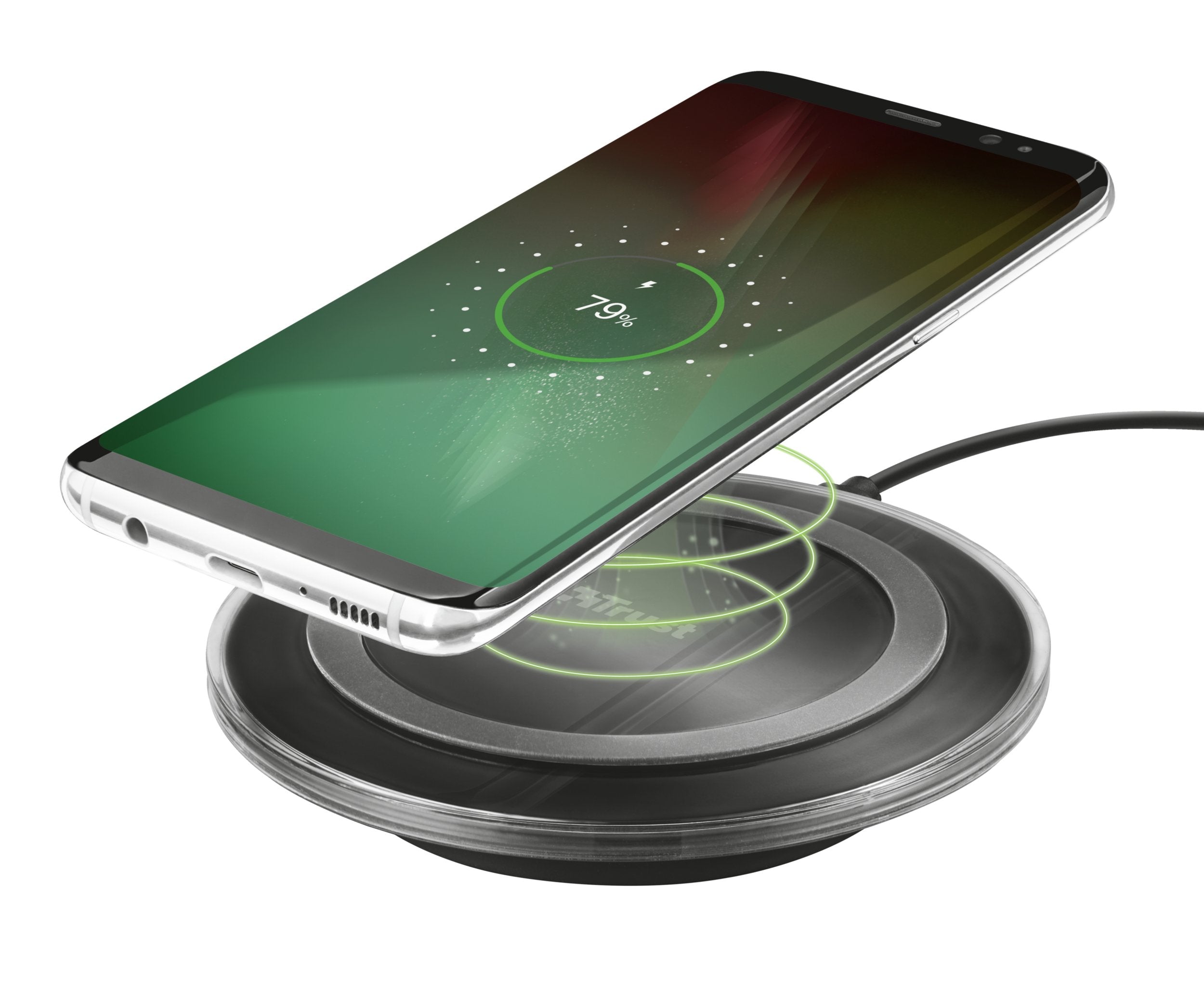 EAN 8713439213102 - Trust 21310 cargador de dispositivo móvil Smartphone Negro, Plata Interior imagen 3