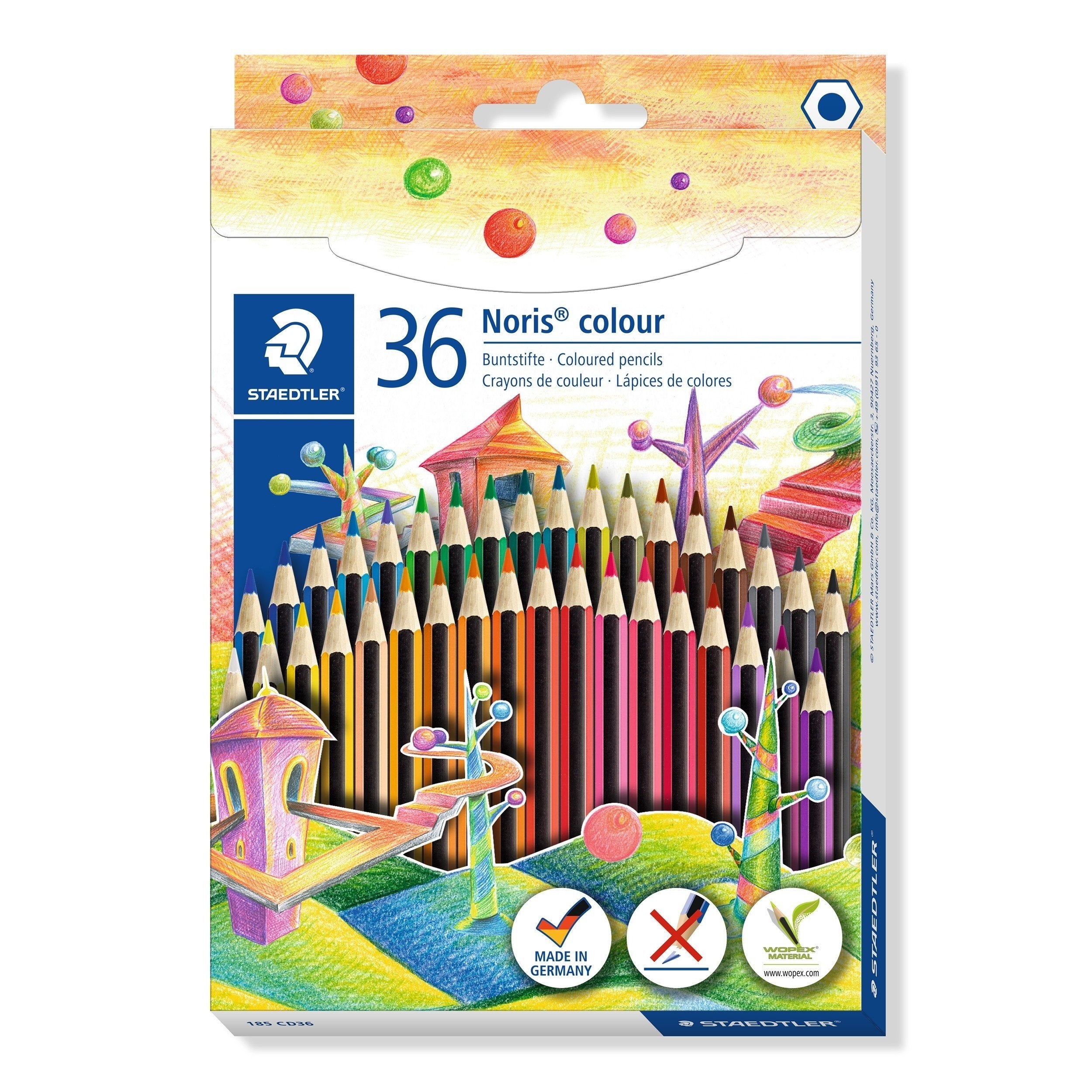 EAN 4007817038734 - Staedtler Noris colour 185 Multicolor 36 pieza(s) imagen 1