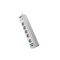 EAN 0731304313915 - APC PM5T-FR limitador de tensión Blanco 5 salidas AC 230 V 1,83 m imagen 1