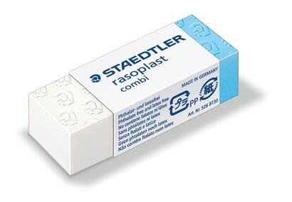 Staedtler Rasoplast Combi 526 Bt Goma Blanco 1 Pieza(S)