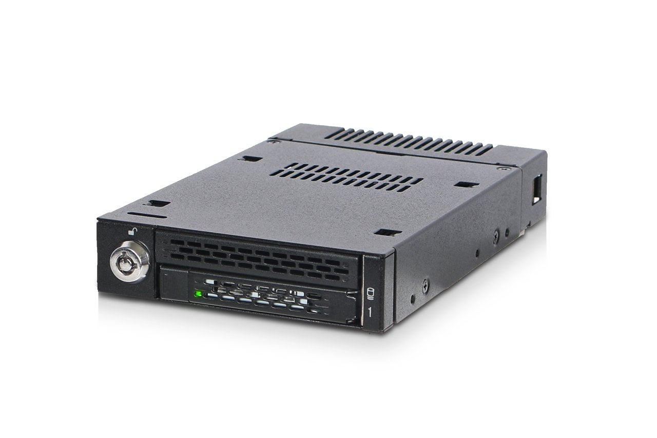 Caja Icy Dock Mb833m2k-B Para Disco Duro Externo Caja Externa Para Unidad De Estado Sólido (Ssd) Negro M.2, Chasis Intercambiable Negro, Caja Externa Para Unidad De Estado Sólido (Ssd), M.2, Sas, 32 Gbit/S, Negro