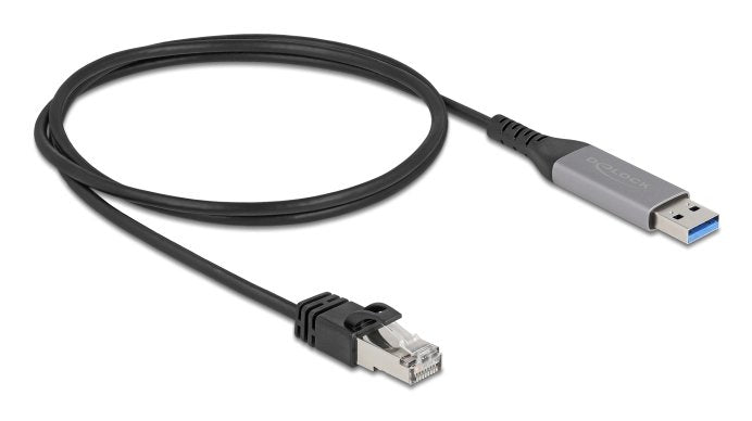 Delock Usb Lan Cable Usb Typ-A A Rj45 Gigabit Ethernet 1 M