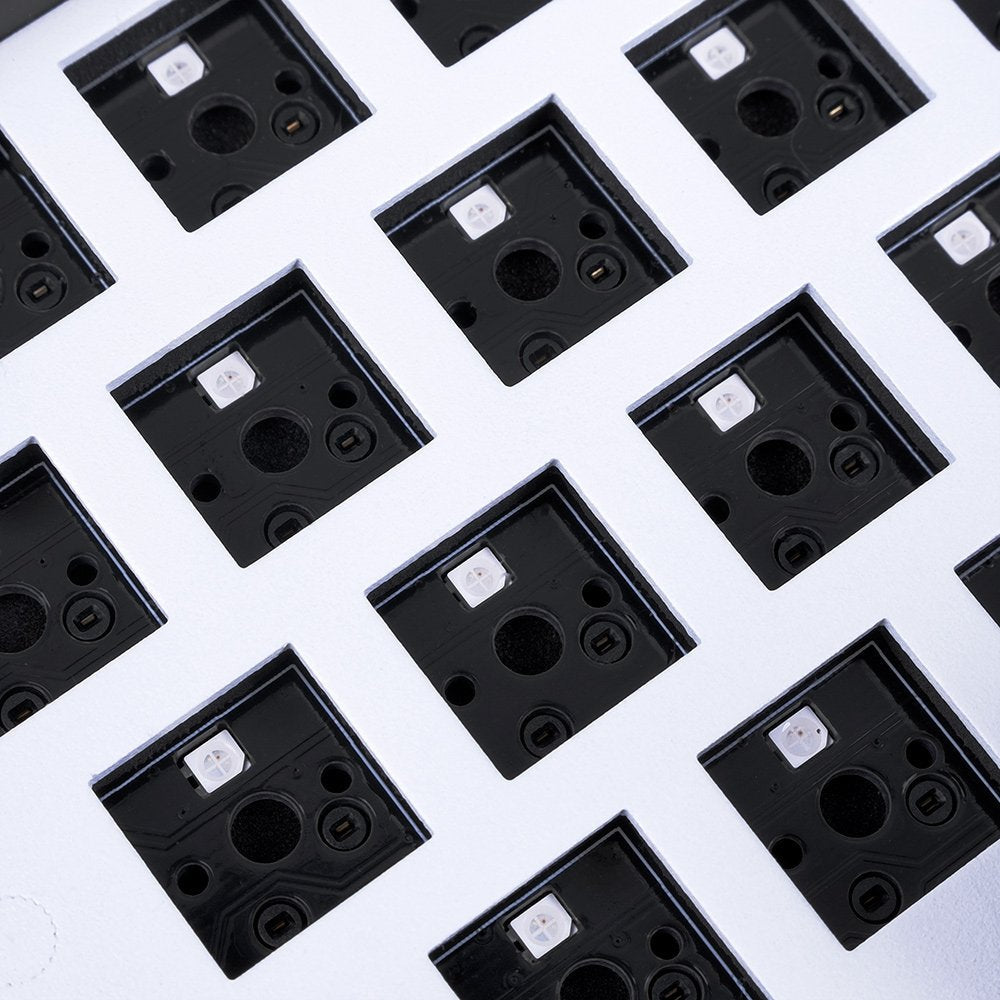 Teclado Español Gaming Sharkoon Skiller Sgk50 S4 Kailh Red Es Blanco