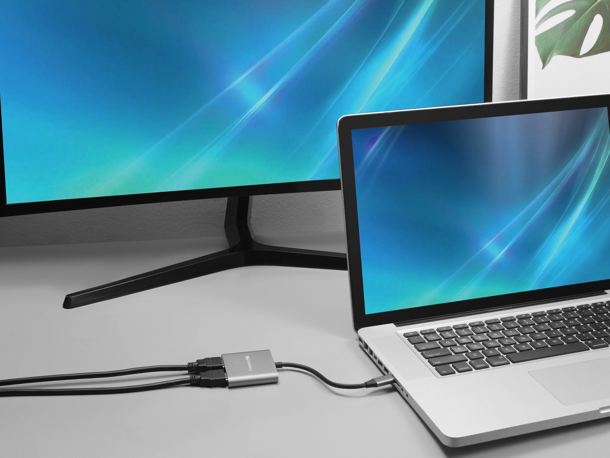 EAN 5705730136443 - Sandberg 136-44 Adaptador gráfico USB Gris imagen 3