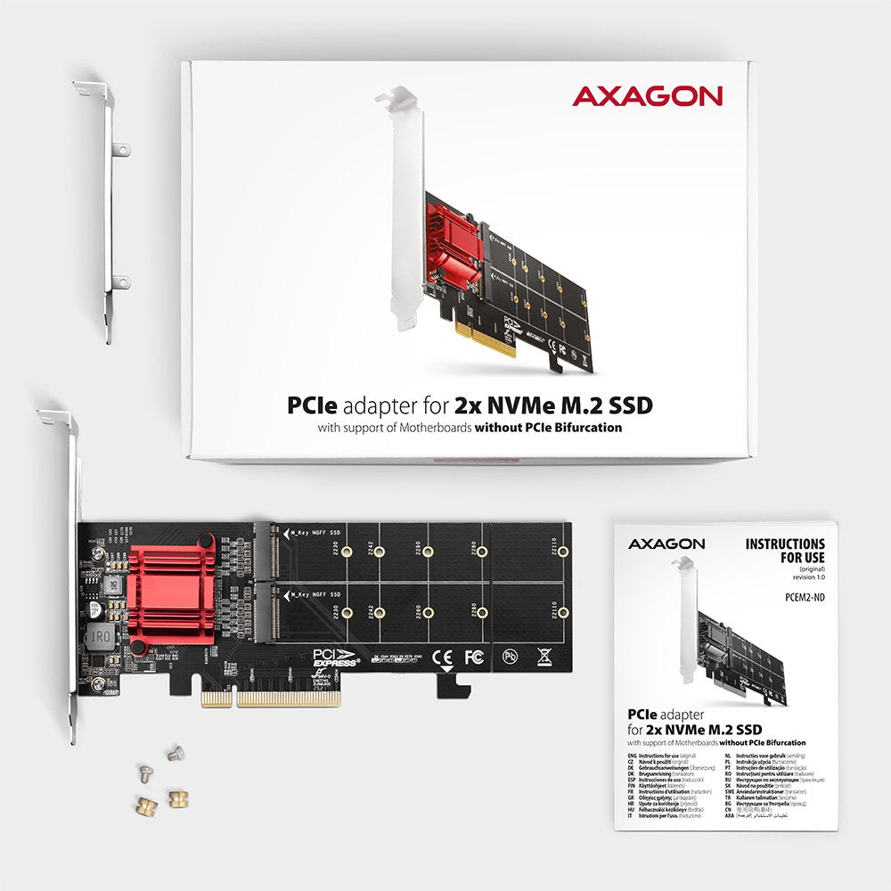 EAN 8595247906717 - Axagon PCEM2-ND tarjeta y adaptador de interfaz Interno M.2 imagen 8