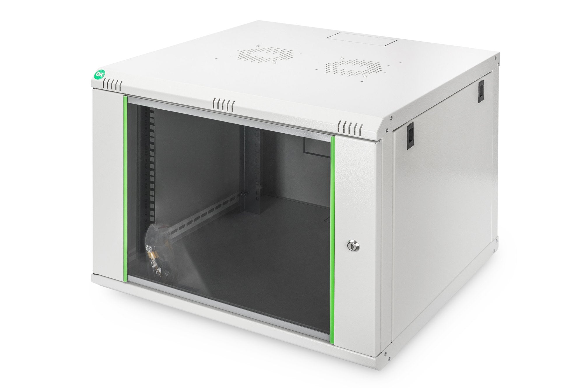 Digitus Dn-19 07u-6/6-Ec Armario Rack 7u Bastidor De Pared Gris