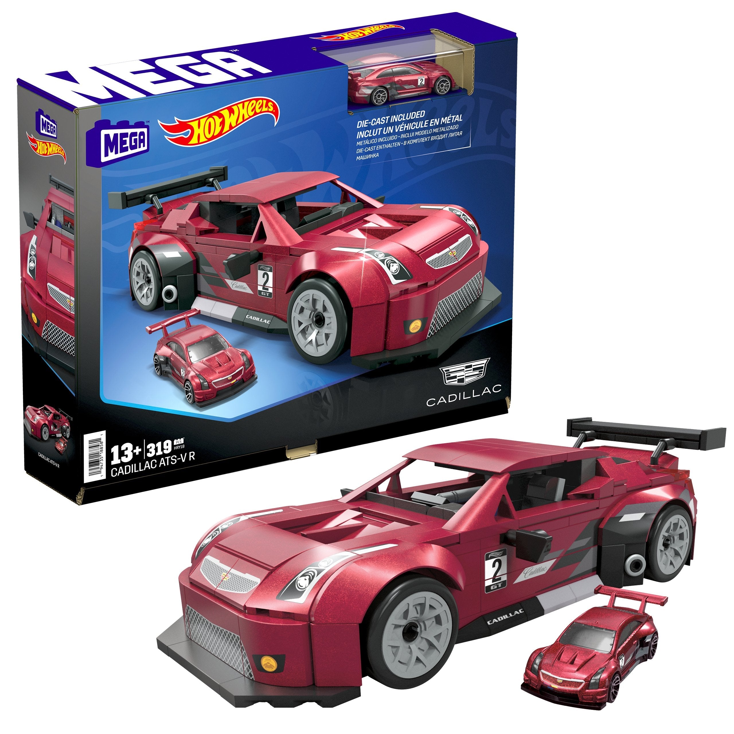 Mattel Mega Hot Wheels Collector Cadillac Ats-Vr Hry18