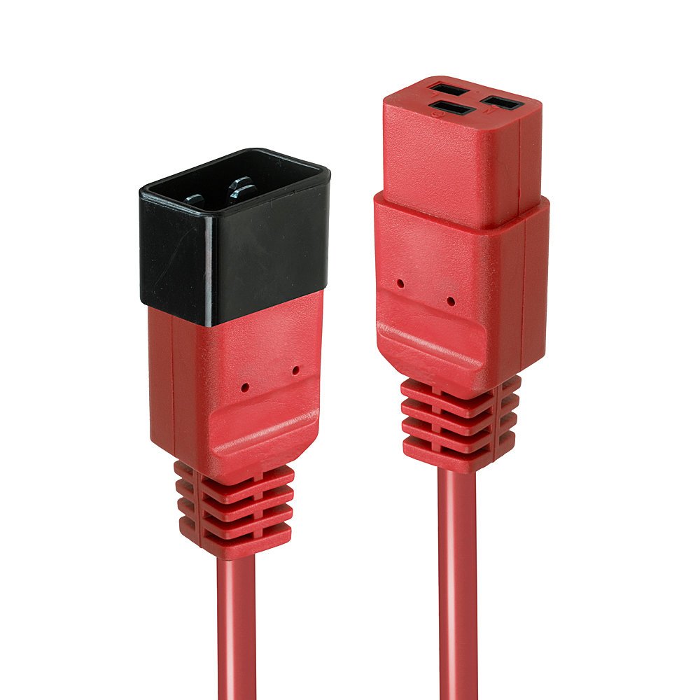 EAN 4002888301237 - Lindy 30123 cable de transmisión Rojo 1 m C19 acoplador C20 acoplador imagen 1