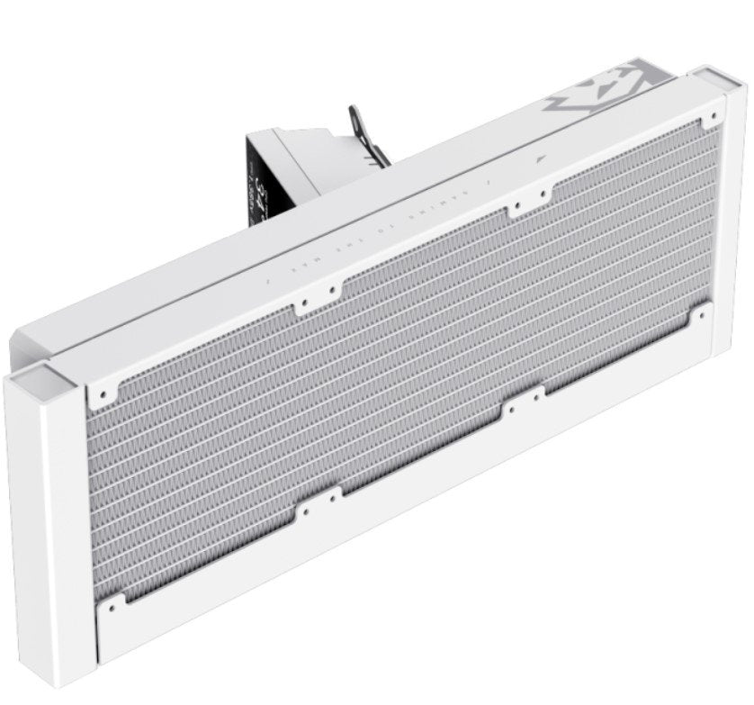 Gamemax Cpu Liquid Cooler Glacier 360 Lcd White
