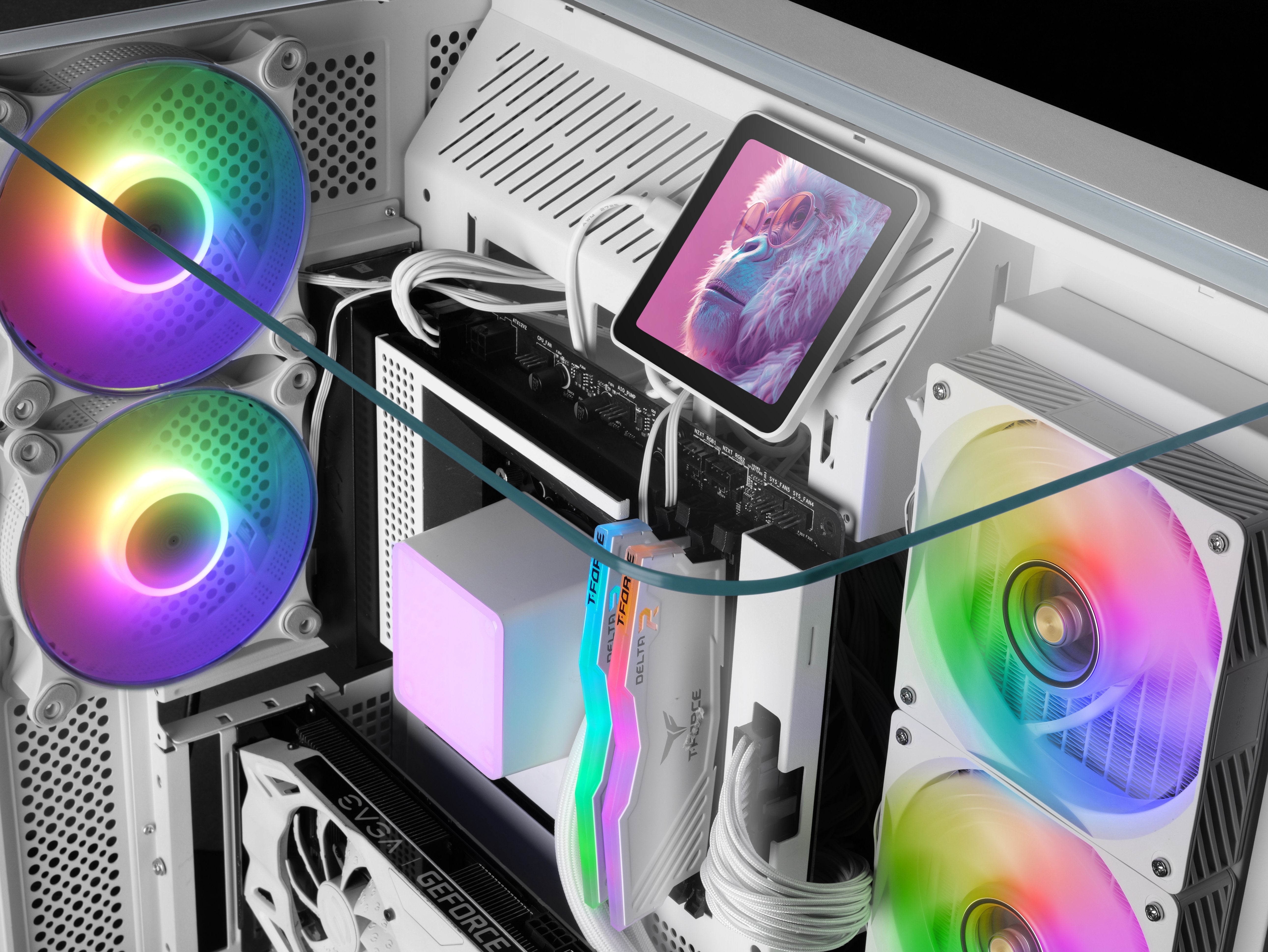 Refrigeración Líquida Cpu Mars Gaming Ml-Visionpro360w Todo En Uno 12 Cm Blanco 1 Pieza(S)