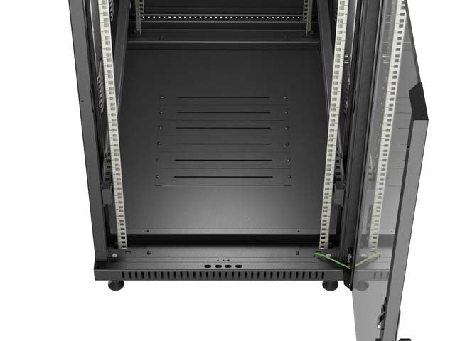 EAN 5901969447125 - Lanberg FF01-6022-12B armario rack 22U Rack o bastidor independiente Negro imagen 11