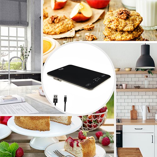 EAN 5903887808583 - Adler AD 3177B báscula de cocina Negro Encimera Rectángulo Báscula electrónica de cocina imagen 11