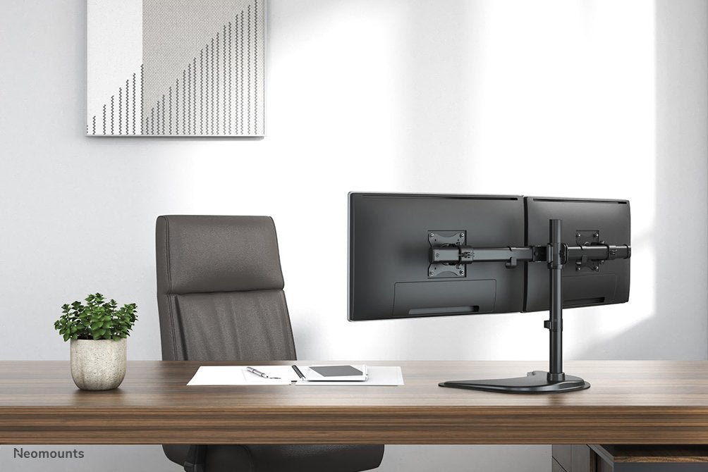 EAN 8717371445386 - Neomounts NM-D335DBLACK soporte para monitor 68,6 cm (27") Escritorio Negro imagen 4