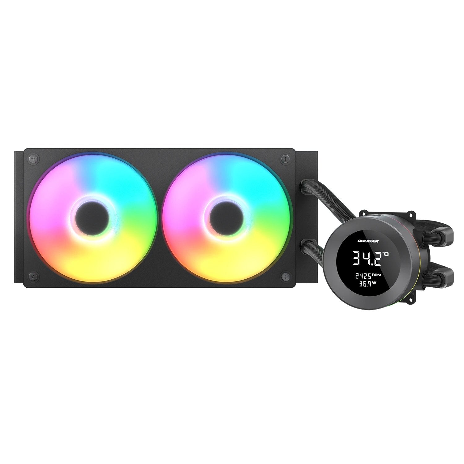 EAN 4710483779947 - COUGAR CGR-PSDVARGB-B-240 Procesador Sistema de refrigeración líquida todo en uno 12 cm Negro imagen 1