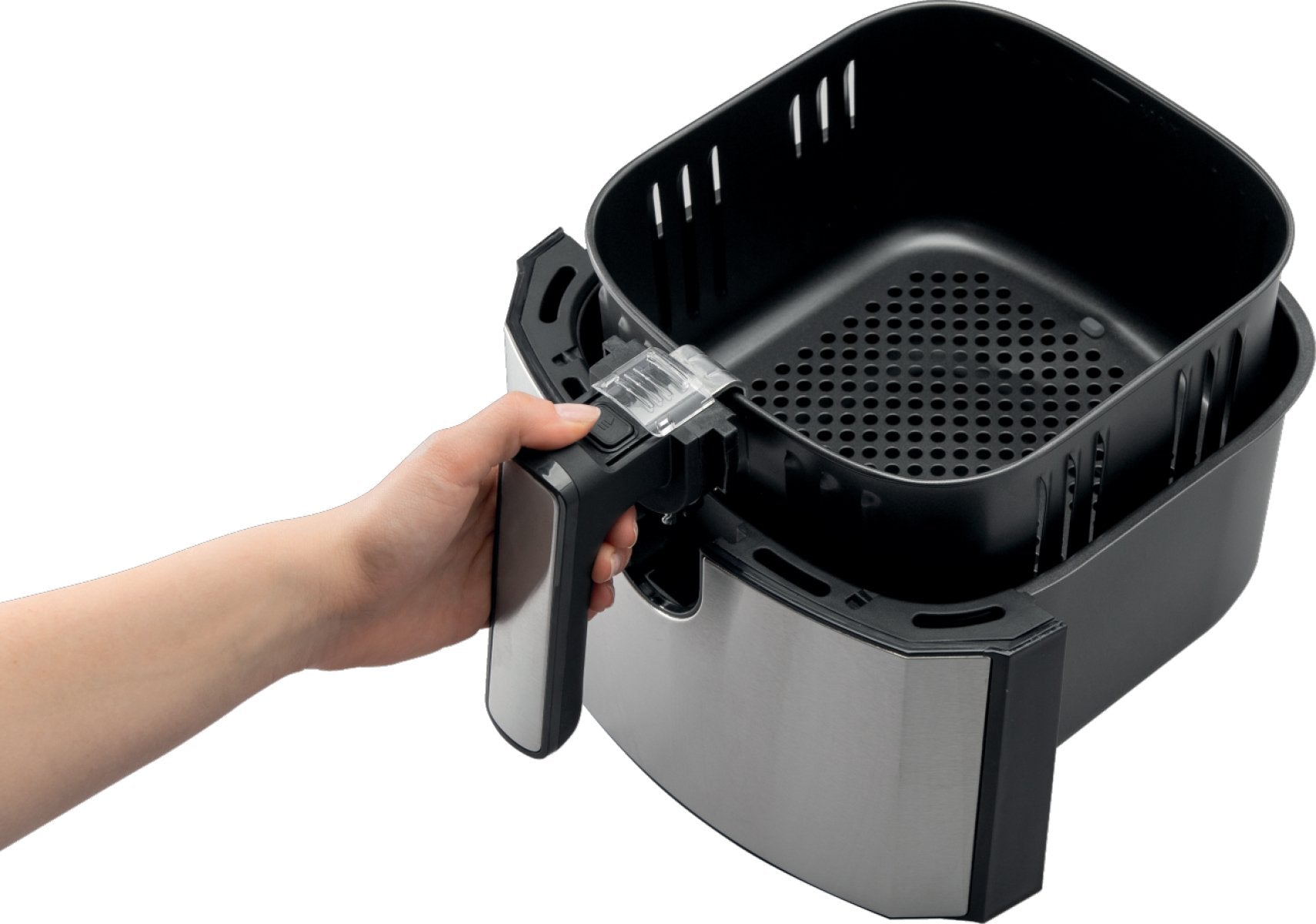 EAN 3838782543340 - Gorenje AF1700DB Sencillo 5 L Integrado 1700 W Freidora de aire caliente Negro, Metálico imagen 5