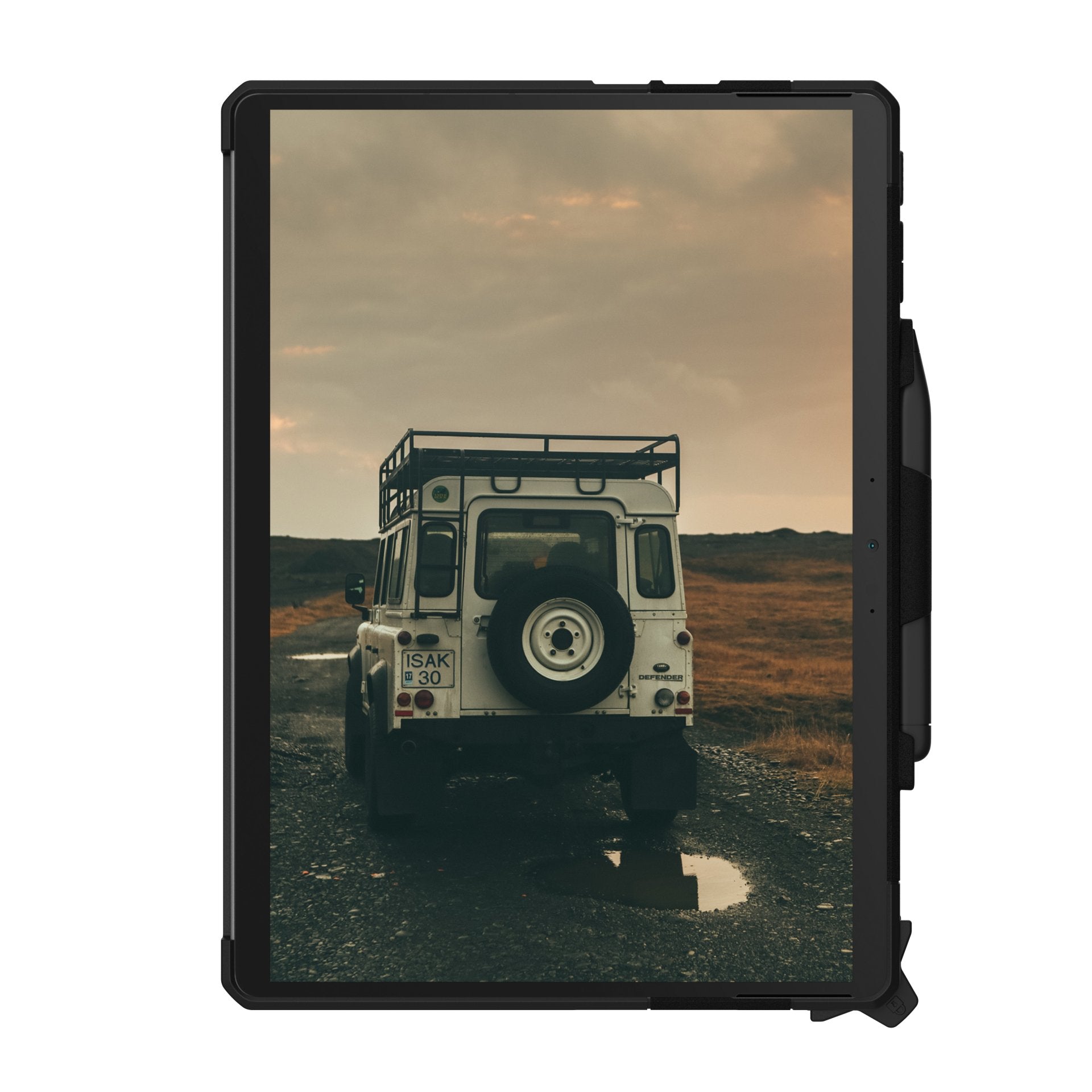 EAN 0840283906510 - Urban Armor Gear 324014114040 funda para tablet 33 cm (13") Folio Negro, Transparente imagen 4