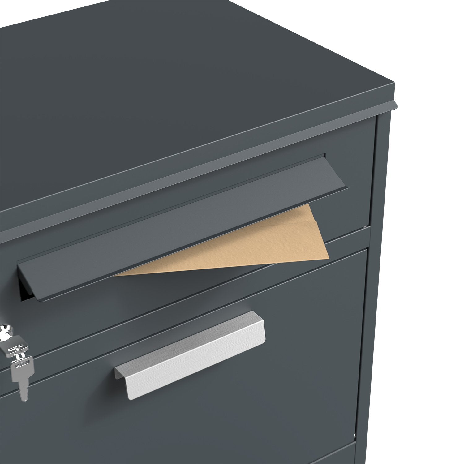 Phoenix Safe Paket Box Pb1121aak Graphitgris Schlüssel Gross