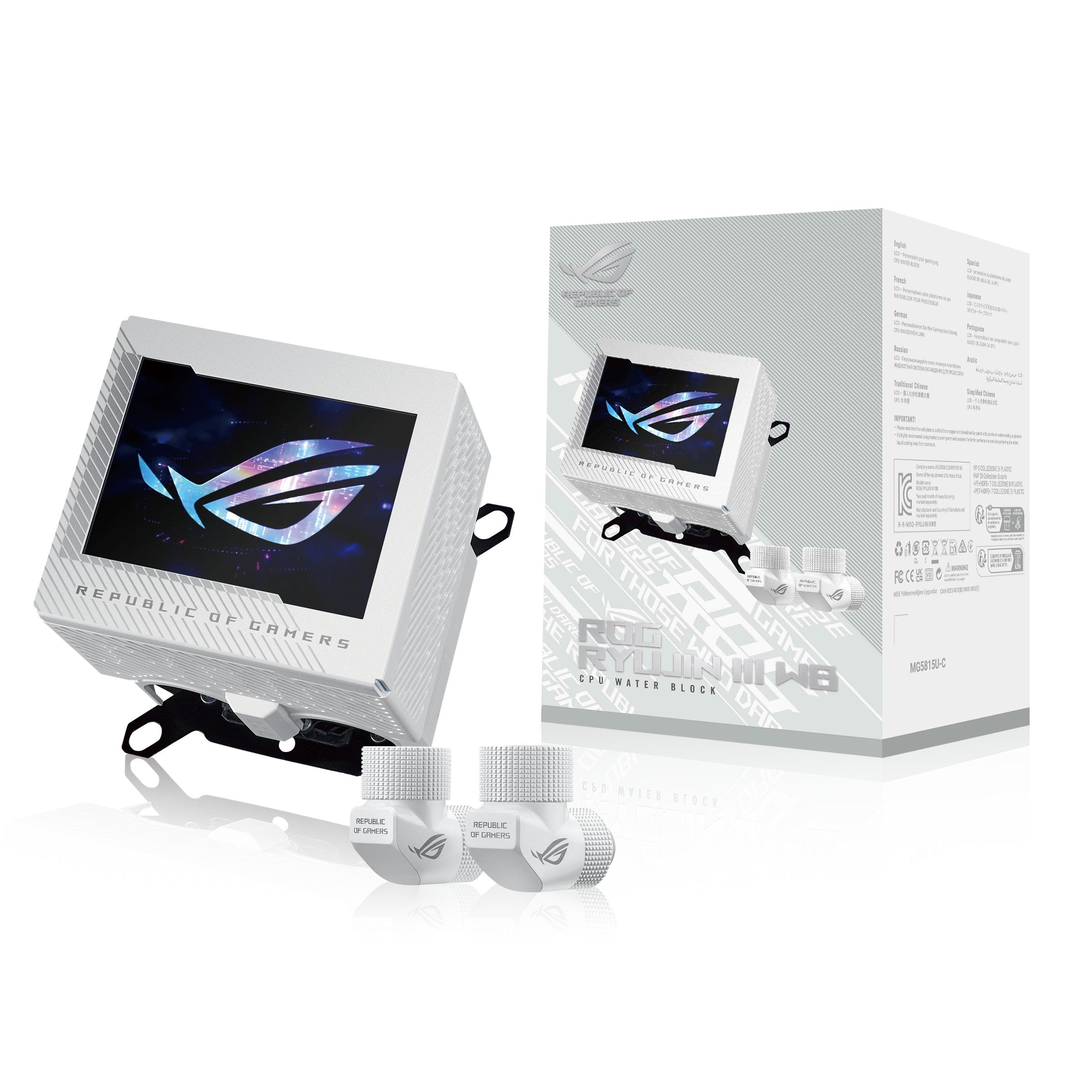 Cpc Acc Asus Rog Ryujin Iii Wb White